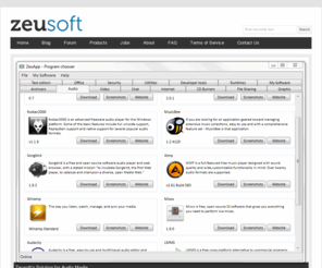 zeusoft.net: Zeusoft - Your Source For The Best Free Software On The Interwebz
Zeusoft is an online Community dedicated to Free Software on the net. We use our knowledge and skills to find only the best free software and share them with the rest of the World.