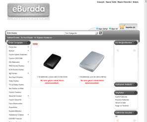 e-burada.com: eBurada.com | Keyifli Alveri Burada!
Biliim rnleri, altn, hediyelik eya, kk ev aletleri, elektronik rnler sat yapan e-ticaret alveri sitesi