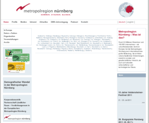 metropolregion-nuernberg.de: Europische Metropolregion Nrnberg
Europische Metropolregion Nrnberg