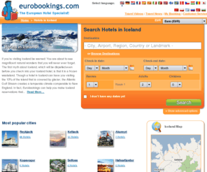 icelandbookings.com: Iceland Hotels - Hotel Reservations in Iceland
Huge selection of Iceland Hotels at Eurobookings.com. Budget and Luxury Hotel reservations in Iceland - Lowest Rates Guaranteed!