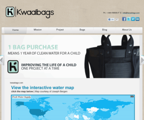 kwaaibags.com: kwaaibags.com
Our Mission is to improve the quality of life for children less fortunate.