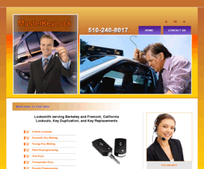 masterkeylock.com: Lockout service - vehicle lockouts - domestic key making
An online website providing lockout
services, vehicle lockouts, domestic key making, transponder keys and
more at affordable prices.