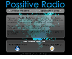 possitive.net: Sākums - Possitive radio
