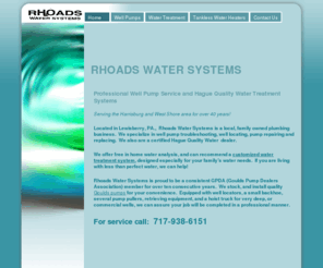 rhoadswatersystems.com: Home - Rhoads Water Systems
rhoads water systems, Hague quality water, hague quality water of harrisburg, hague quality water of york, hague water, well pump service, plumber, local plumber