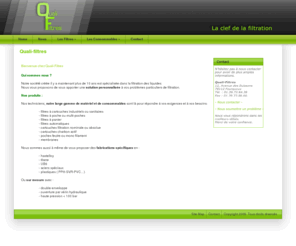 quali-filtres.com: Quali-filtres
Qualifiltre, la clé de vos besoins