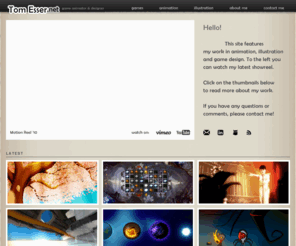 bluppie.com: Tom Esser
Game Animation & Graphic Design