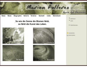 marion-polleres.com: Raum der Phantasie
Marion Polleres - Kultur auf Leinwand!