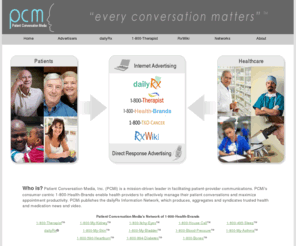 add-more-patients.com: Patient Conversation Media, Inc.
Home Page