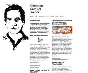 christiansamuelweber.com: Christian Samuel Weber: Willkommen
Christian Samuel Weber, Schauspieler