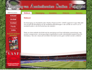 vasf.nl: vasf, vereniging van aandeelhouders stadion feijenoord
vereniging van aandeelhouders stadion feyenoord