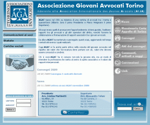 agatavvocati.it: AGAT, Associazione Giovani Avvocati di Torino
AGAT, Associazione Giovani Avvocati di Torino