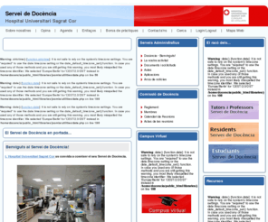 docencia-husc.com: El Servei de Docència en portada...
Joomla! - the dynamic portal engine and content management system