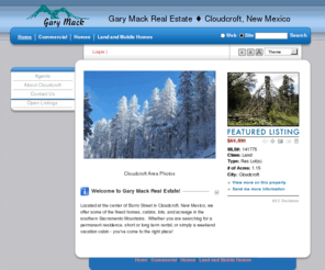 Gmackre Com Gary Mack Real Estate In Cloudcroft Nm Homes