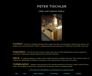 petertischler.com: Peter Tischler ï Chair and Cabinet Maker
The Fine furniture of Peter Tischler