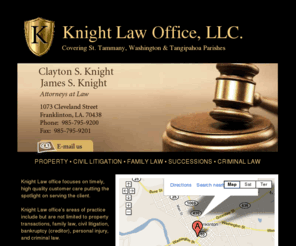 knightlawllc.com: Knight Law Office
Knight Law Office, attorneys at law