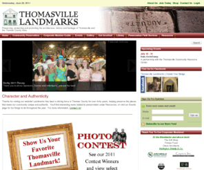 thomasvillelandmarks.com: Thomasville Landmarks
Thomasville Landmarks - Thomasville, Georgia. Preserving, protecting and promoting the architecture, history and heritage of Thomasville and the Thomas County area.