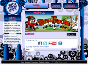 zigzag-studio.com: ZigZag Studio
ZigZag is a development studio specializing in professional application development for mobile platforms. Our first product is story book on iPad, iPhone, iPod touch - Ben the Tractor and the lost sheep.