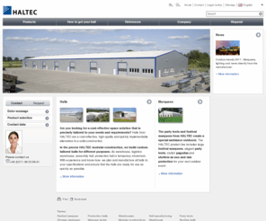 haltec-group.com: Your specialist for halls and hall manufacturing: HALTEC group
Halls from HALTEC offer versatile implementation possibilities, e.g. as warehouses or storage marquees. The proven modular system is adapted individually. HALTEC - your specialist for halls and hall manufacturing.