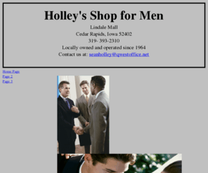 holleysshopformen.com: Home Page
Home Page