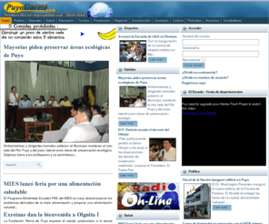 puyogaceta.com: Puyogaceta - diario digital
Portal web con información del puyo, echos que suceden a diario en nuestra ciudad