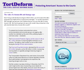 tortdeform.com: Tort Reform exposed: TortDeform shares the truth about Tort "Reform"
