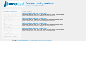 xn--gzduireweb-hgb.net: Megahost.ro - Acest cont de hosting web a fost suspendat!
megahost.ro, servicii Web Hosting, Oferta Gazduire Web, Inregistrare domeniu, Noutati si anunturi web hosting.