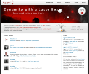 agavi-project.com: Home - Agavi
Agavi is a powerful, scalable PHP5 application framework that follows the MVC paradigm. It enables developers to write clean, maintainable and extensible code. Agavi puts choice and freedom over limiting conventions, and focuses on sustained quality rather than short-sighted decisions.