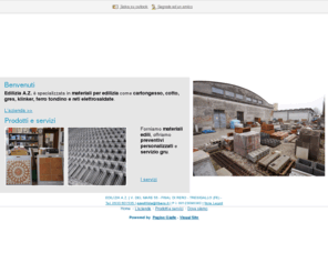 edilizia-az.com: Edilizia A.Z. materiali edili - Tresigallo - visualsite
Edilizia A.Z. è specializzata in materiali per edilizia come cartongesso, cotto, gres, klinker, ferro tondino e reti elettrosaldate.