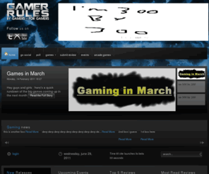 gamerrules.com: Gamer Rules
It's games bro... games