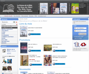 hausderbibel.org: La Maison de la Bible
La Maison de la Bible, éditeur de littérature chrétienne et de software, librairies, vente par correspondance, diffusion et distribution de Bibles, livres chrétiens, service pour libraires.