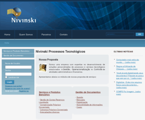 nivinski.com: Nivinski Processos Tecnológicos
Joomla! - O sistema dinmico de portais e gerenciador de contedo