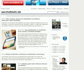 Aerzteblatt.de: Deutsches Ärzteblatt: Homepage