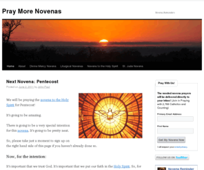 praymorenovenas.com: Novena
Get Novena prayers in your email inbox to help you pray each of the 9 days with the Catholic Church. Catholic prayers like the novena are very powerful. Try it for yourself.