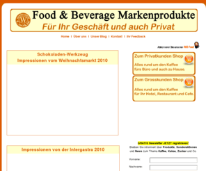 welcomecookie.com: Ihr Gastro Dienstleister fuer Food und Beverage Markenprodukte
WelcomeCookie.com bietet Ihnen Gastro-Markenprodukte, portionierte Kekse und Zucker Sticks, die Sie in Ihrem Geschäft und auch privat zu Hause anbieten können