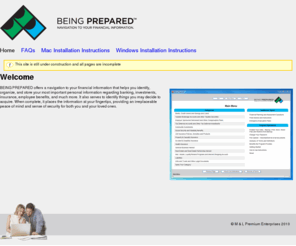 beingpreparedinfo.com: Welcome | Being Prepared
