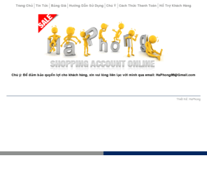 haphong.com: Mua sam moi thu voi HaPhong.Com
Easy File Distrubition, Easy, Fast and Reliable