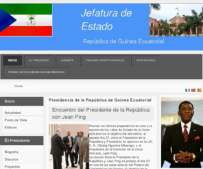 presidencia-ge.net: Presidencia de la República de Guinea Ecuatorial
Joomla! - el motor de portales dinámicos y sistema de administración de contenidos