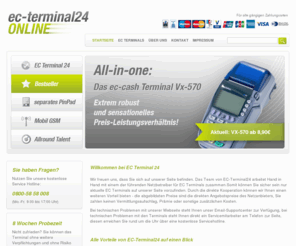 ec-terminal24.de: EC Terminal - EC Cash Kartenterminal günstig vom Netzbetreiber
EC Cash Terminal ohne Zwischenhänlder direkt vom Netzbetreiber. Zu günstigen Tarifen ein EC Terminal online bestellen.