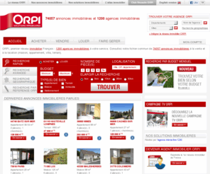 orpi-hyeres-lazureenne.com: Immobilier, agences immobilières Orpi - Petites annonces immobilières
Annonces immobilières, agence immobiliere. ORPI, 1er réseau français d'agences immobilières propose ses annonces immobilières de location, vente, achat de maison, appartement, studio, garage, ... Système alerte mail pour vos annonces.