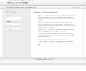 reflectorsystems.com.au: Reflector Systems | Home
Reflector - Performance Measurement System.