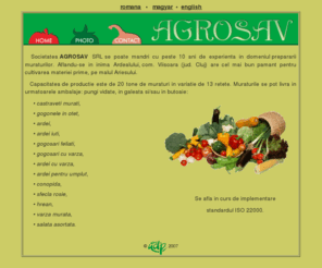 agrosav.ro: AGROSAV homepage
