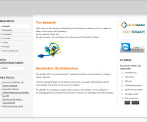 arvutidoktor.com: Arvutidoktor - Avaleht
Joomla! - the dynamic portal engine and content management system