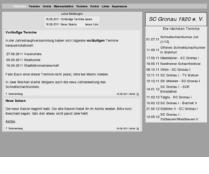 scgronau1920.de: SC Gronau 1920 e. V.
Aktuelle Nachrichten und Termine