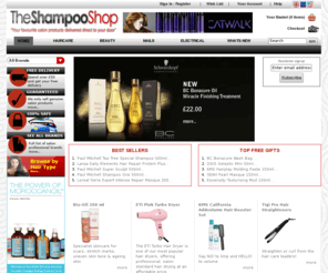 theshampooshop.com: The Shampoo Shop | Professional Salon Hair Care Products
TheShampooShop.com - Your one stop shop for salon professional hair care products delivered direct to your door.  All the top brands like KMS California, Paul Mitchell, Redken, Tigi Bed Head and Catwalk, Joico, Wella, L'oreal, Lanza and many more.