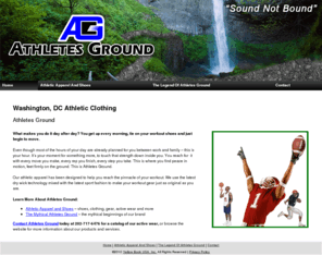 athletesground.com: Athletic Clothing Washington, DC - Athletes Ground
Athletes Ground provides athletic apparel to Washington, DC. Call <br /><br /> 
202-717-6476 for Details.