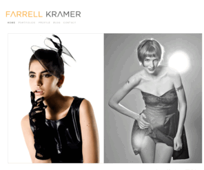 farrellkramer.net: Farrell Kramer
The fashion photography website of Farrell Kramer, whose studio is located in the New York City area.