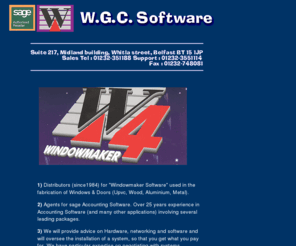 wgcsoftware.co.uk: Home
Welcome To Windowmaker Software Limited