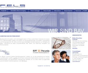 fels-bav.de: F.E.L.S bAV - Hauptseite
Rechtssichere und individuelle Versorgungssysteme für Ihr Unternehmen
