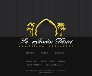 lejardindesire.com: → Location Villa piscine Marrakech, Location Riad piscine Marrakech - Le Jardin désiré
le jardin desire vous propose la location villa marrakech  et riad marrakech de lux avec spa et vous invite a profiter de ses jardins avec des vus panoramiques sur l'Atlas et pleins de services utiles mise a votre disposition pour un sejour inoubliable a Marrakech