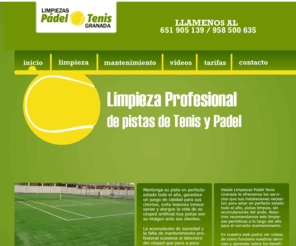 limpiezaspadeltenisgranada.com: Limpieza de pistas de padel y tenis en Granada
Limpiezas en Granada para pistas de pádel y tenis. Utilizamos máquina de descompactado de la fibra y redistribución del árido.